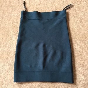 BCBG Bandage Blue Mini Skirt